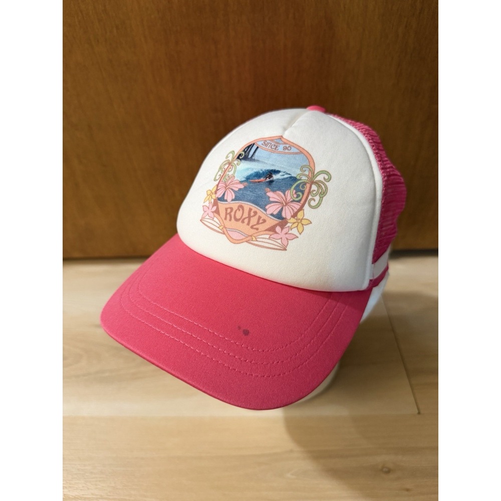 ROXY Dig This Trucker Hat Snapback Hat New Womens Mesh One Size